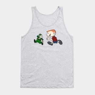 Chasing a Leprechaun! Tank Top